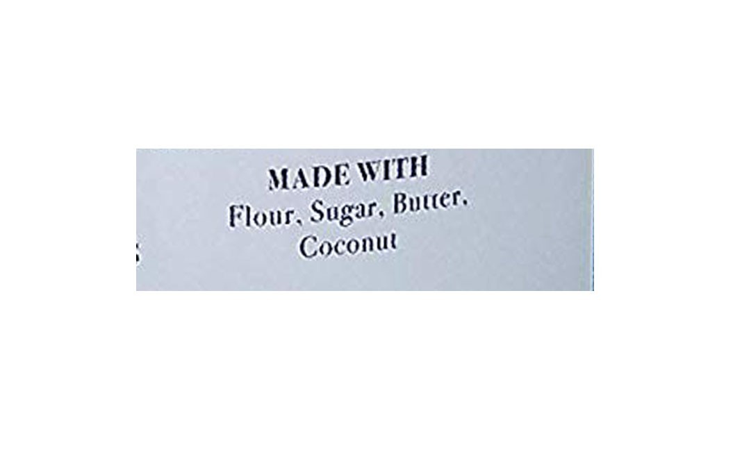 Mo's Coconut Cookies    Glass Jar  200 grams